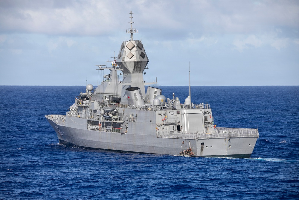 USS Fitzgerald (DDG 62) participates in exercise MALABAR 2025