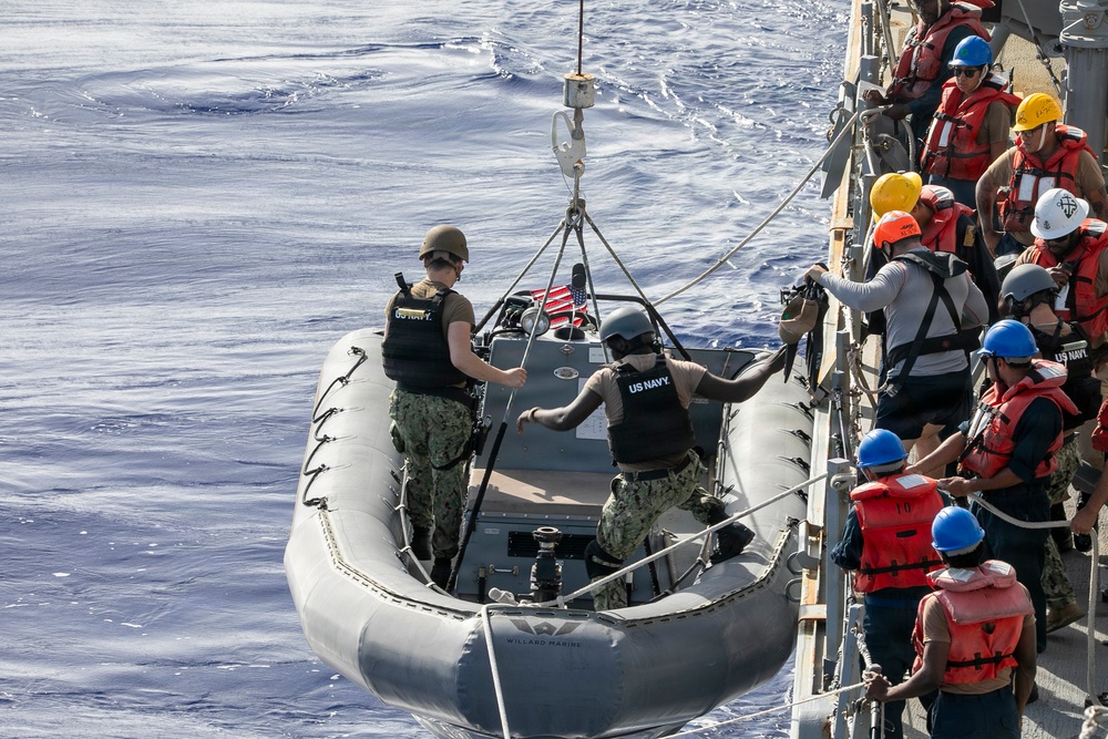 USS Fitzgerald (DDG 62) participates in exercise MALABAR 2025