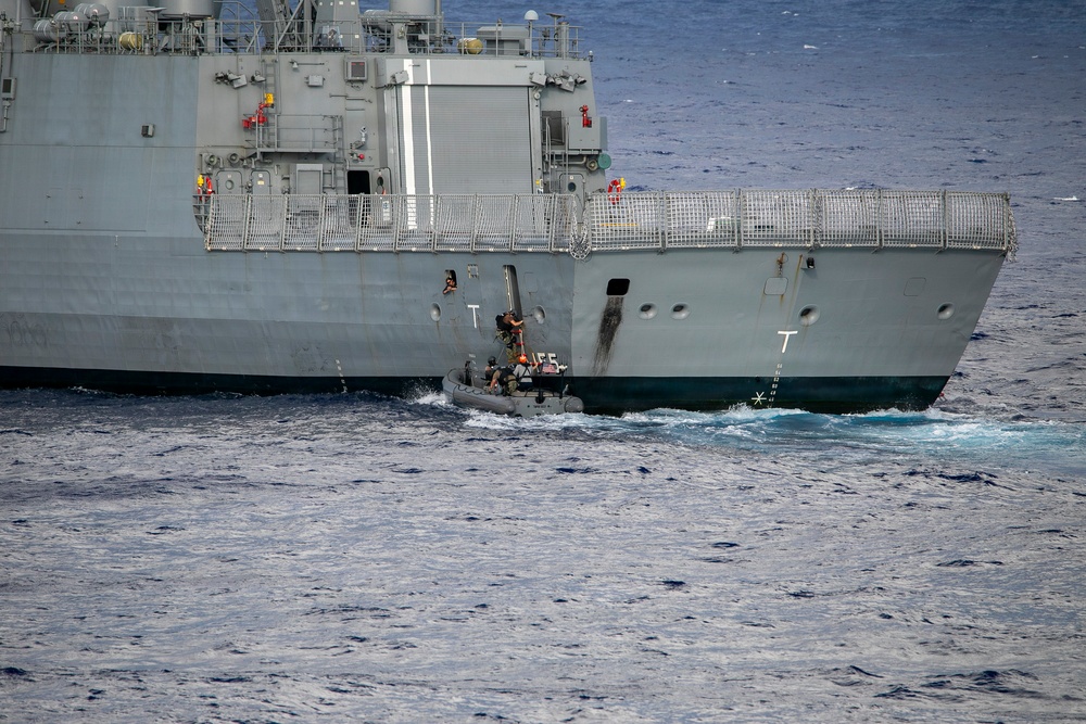 USS Fitzgerald (DDG 62) participates in exercise MALABAR 2025