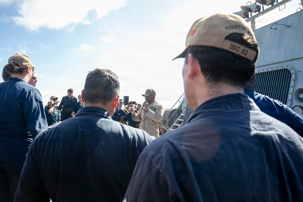 USS Fitzgerald (DDG 62) participates in Malabar 25