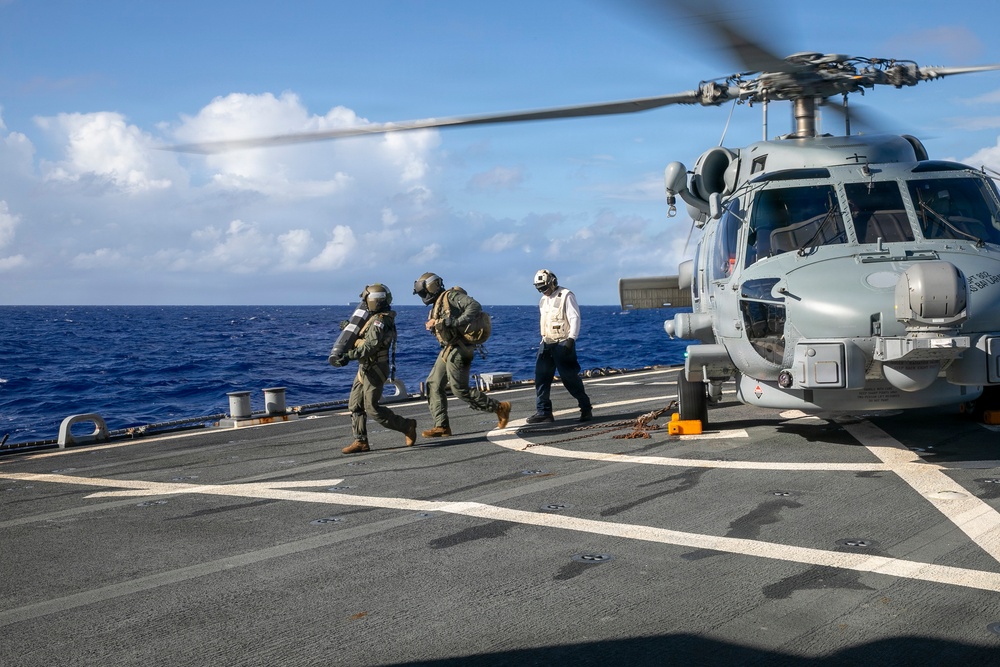 USS Fitzgerald (DDG 62) participates in Malabar 25