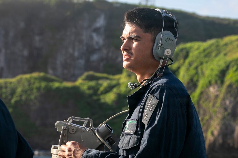 USS Fitzgerald (DDG 62) In-Port at Guam