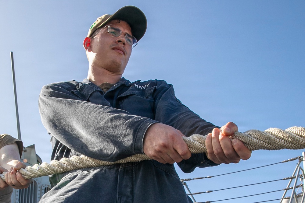 USS Fitzgerald (DDG 62) In-Port at Guam