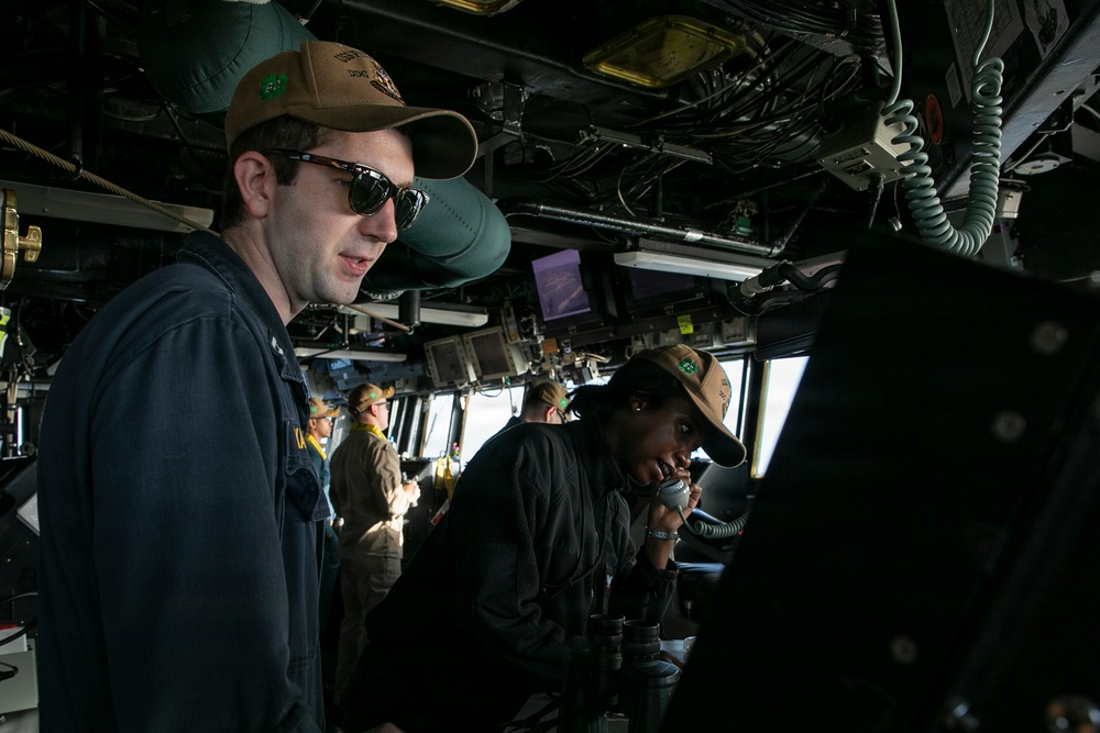 USS Fitzgerald (DDG 62) In-Port at Guam