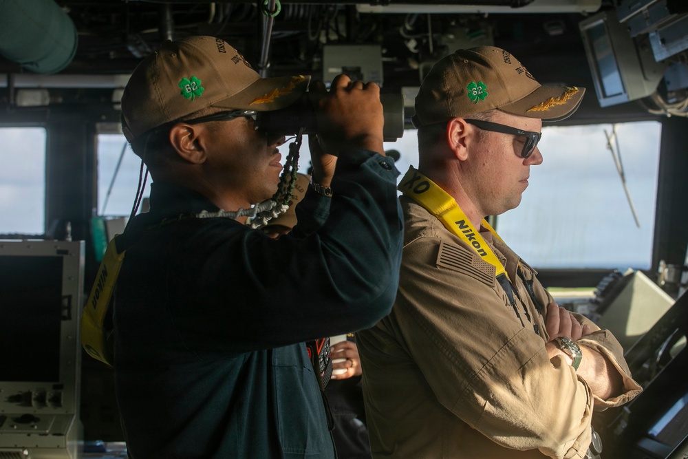 USS Fitzgerald (DDG 62) In-Port at Guam