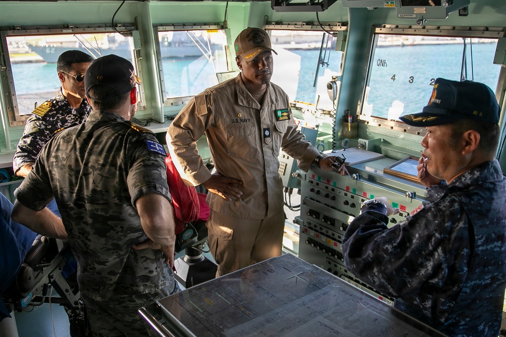 USS Fitzgerald (DDG 62) participates in MALABAR 25