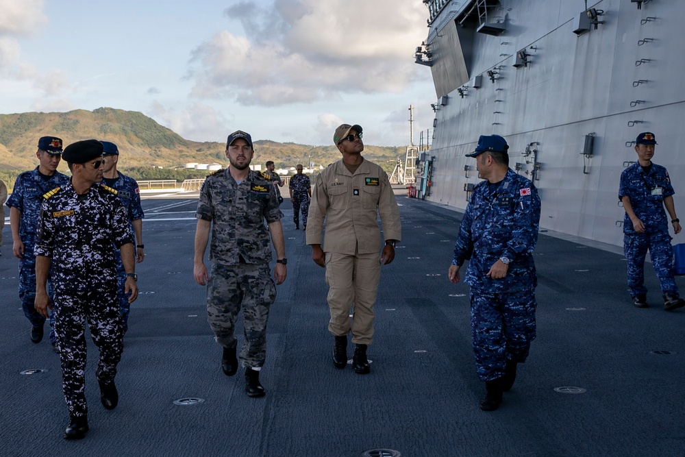 USS Fitzgerald (DDG 62) participates in MALABAR 25