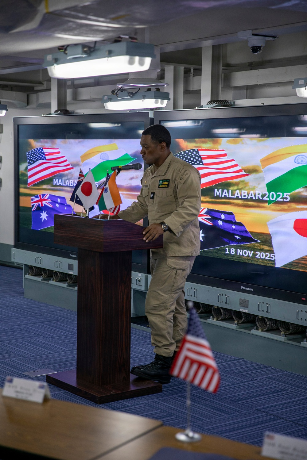 USS Fitzgerald (DDG 62) participates in MALABAR 25