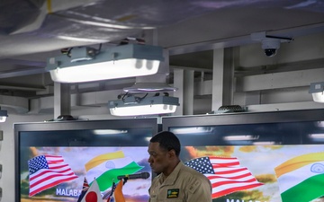 USS Fitzgerald (DDG 62) participates in MALABAR 25