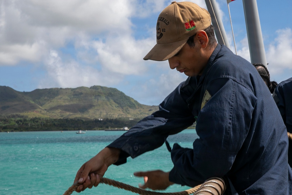 USS Fitzgerald (DDG 62) In-Port Operations