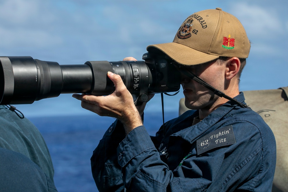 FITZ underway in Philippine Sea