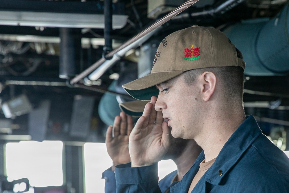 USS Fitzgerald (DDG 62) routine underway operations