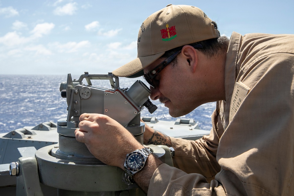 USS Fitzgerald (DDG 62) routine underway operations