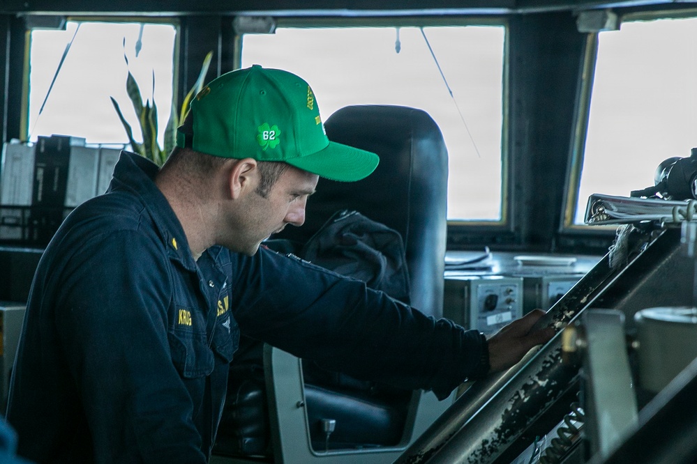 USS Fitzgerald (DDG 62) routine underway operations