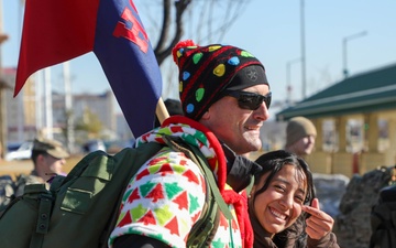 Soldiers across 2d Infantry Division participate in Eighth Army toy ruck