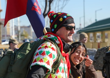 Soldiers across 2d Infantry Division participate in Eighth Army toy ruck