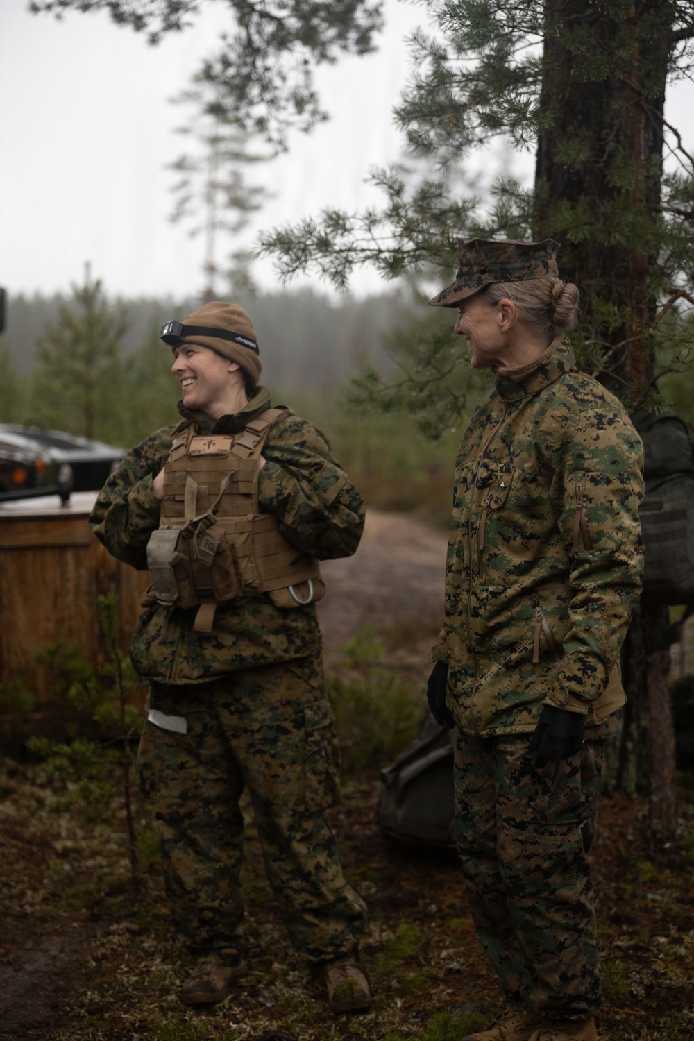 2nd MLG Commanding General and leaders from NATO Ally and Partner nations visit bilateral training