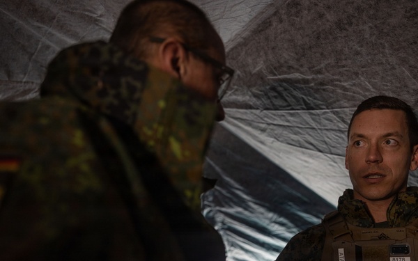 2nd MLG Commanding General and leaders from NATO Ally and Partner nations visit bilateral training