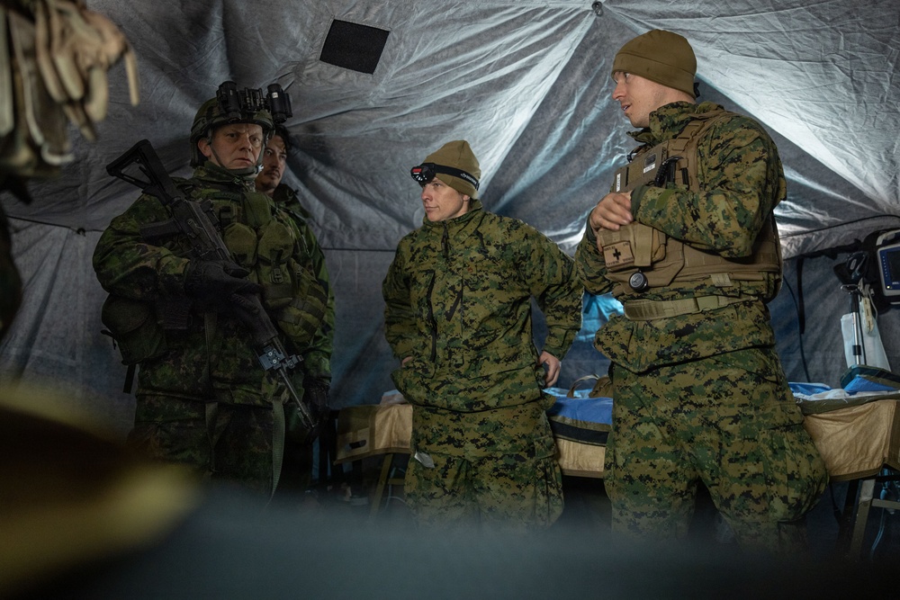 2nd MLG Commanding General, NATO leaders visit bilateral training in Finland