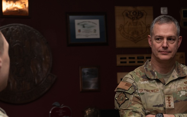 EUCOM commander visits Ramstein, meets with Airmen, Guardians, Allies