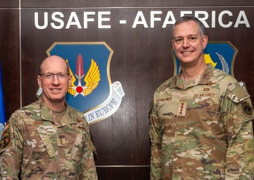 EUCOM commander visits Ramstein, meets with Airmen, Guardians, Allies