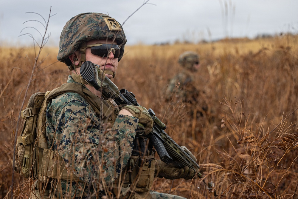 ARTP 25.3 | 12th LCT Marines Maintain Readiness during a Squad Sized Live-Fire Range
