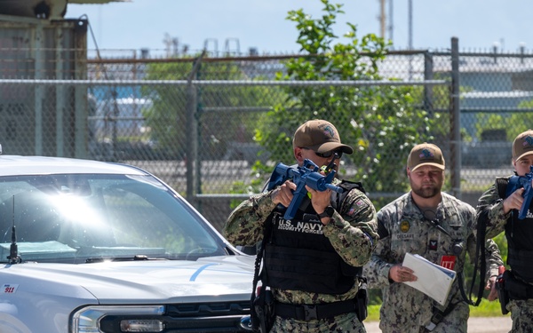NSF Diego Garcia conducts a Security Drill
