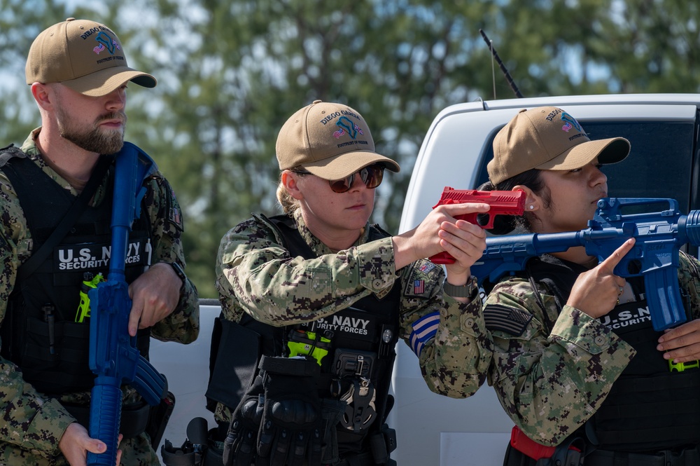 NSF Diego Garcia conducts a Security Drill
