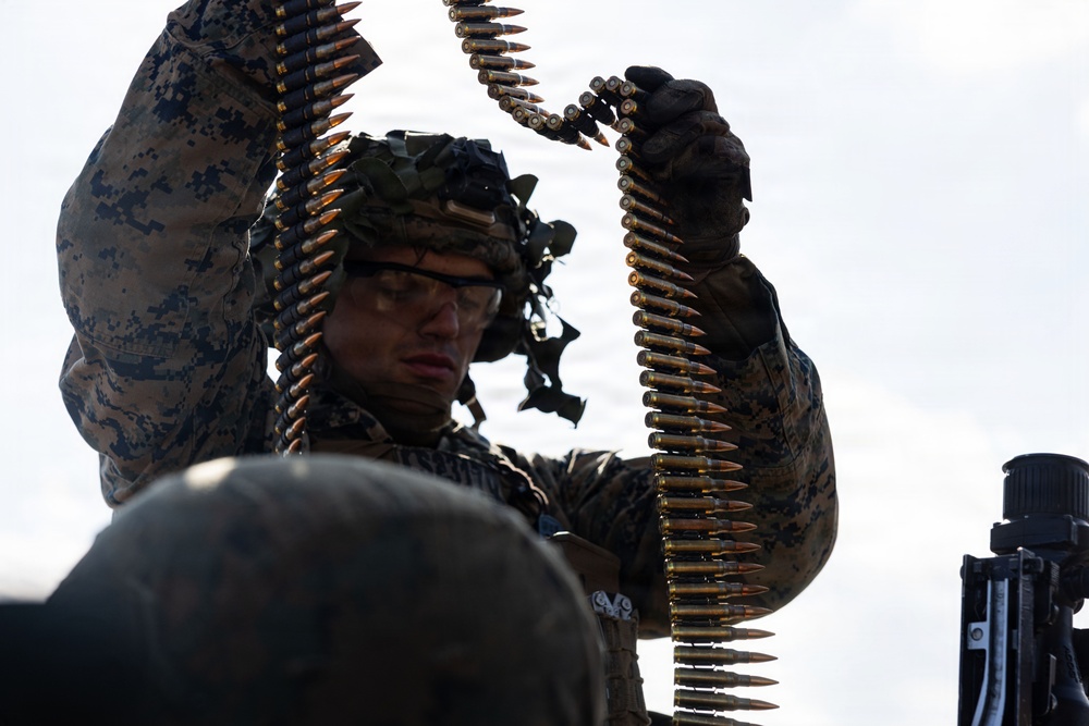 ARTP 25.3 | 12th LCT Marines Execute a Machine Gun Range