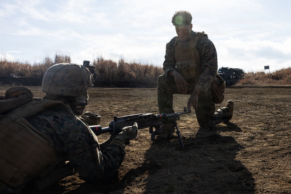 ARTP 25.3 | 12th LCT Marines Execute a Machine Gun Range