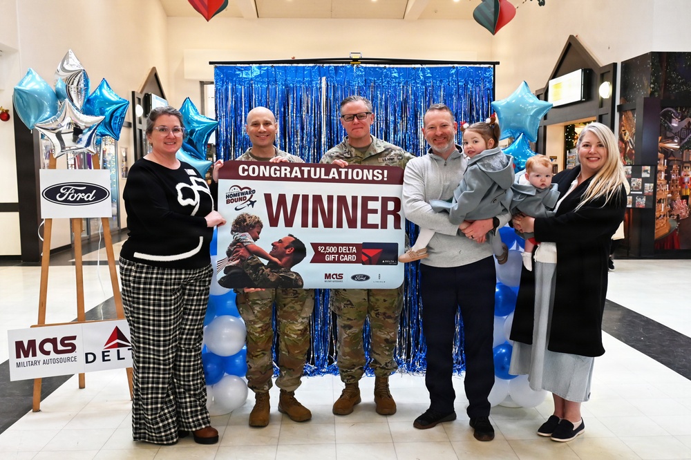 USAG Stuttgart community member wins $2,500 Delta gift card from Operation Homeward Bound