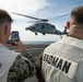 MRF-SEA Marines Visit CTF-70, USS George Washington Leaders