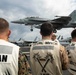 MRF-SEA Marines Visit CTF-70, USS George Washington Leaders
