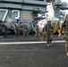 MRF-SEA Marines Visit CTF-70, USS George Washington Leaders