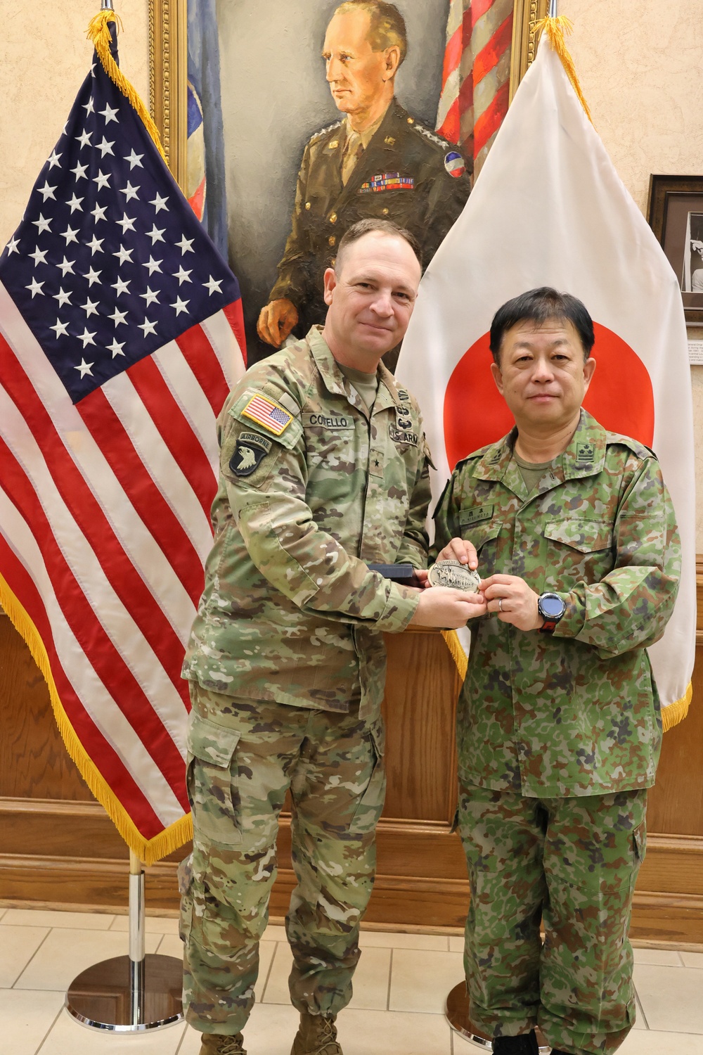 Japanese ADA School Deputy Commander visits Fort Sill