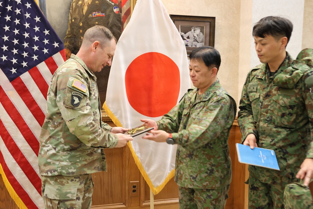 Japanese ADA School Deputy Commander visits Fort Sill