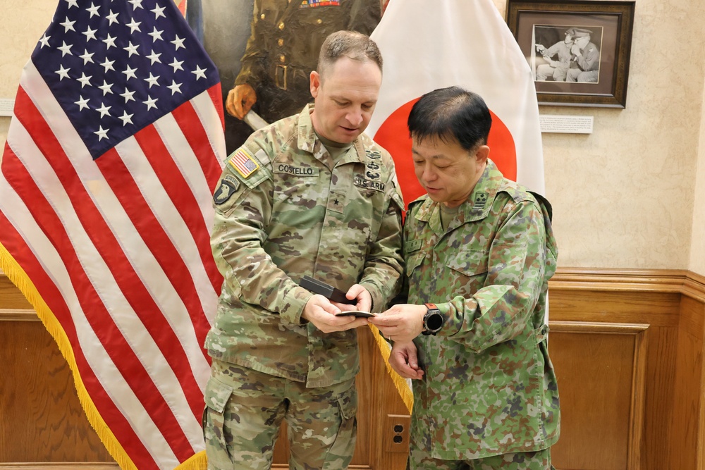Japanese ADA School Deputy Commander visits Fort Sill