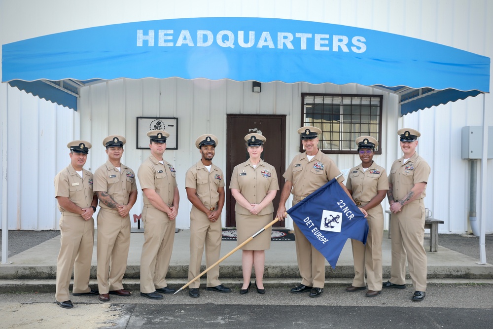 Christian Promoted to Senior Chief Aboard Camp Mitchell