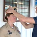 Christian Promoted to Senior Chief Aboard Camp Mitchell