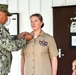 Christian Promoted to Senior Chief Aboard Camp Mitchell