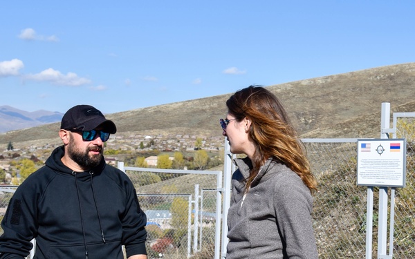 U.S. Army Corps of Engineers team checks on water supply project in Armenia