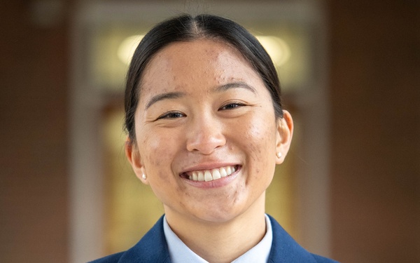 U.S. Coast Guard Academy spring regimental staff portraits