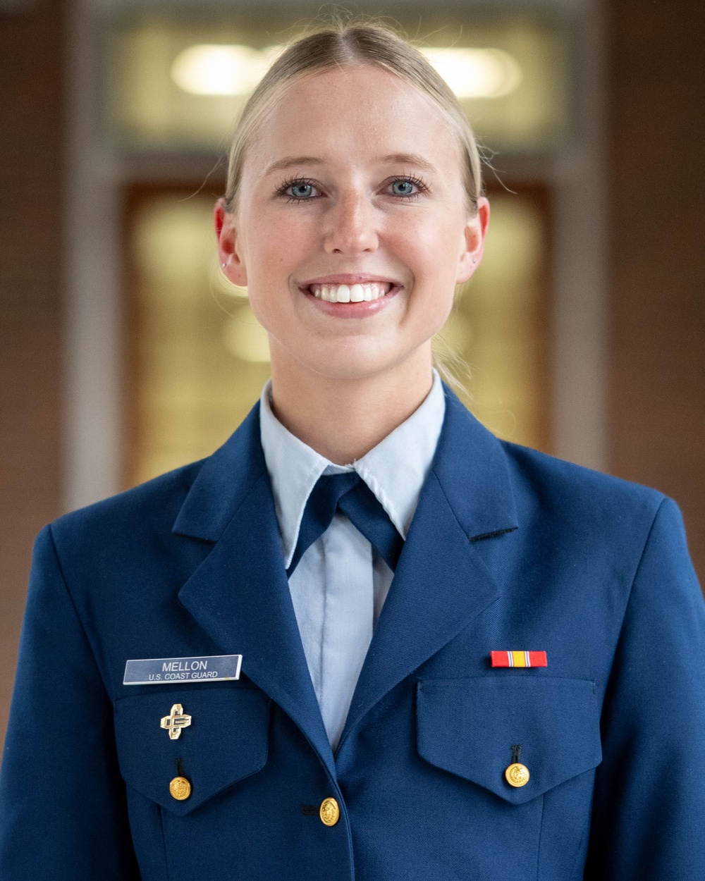 U.S. Coast Guard Academy spring regimental staff portraits
