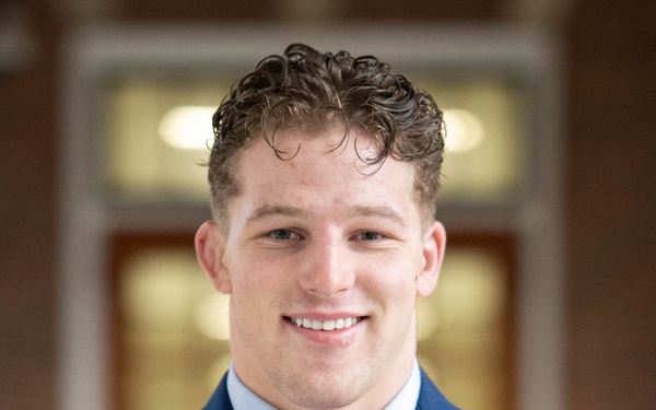 U.S. Coast Guard Academy spring regimental staff portraits