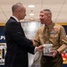The Commandant, Gen. Eric M. Smith and the Sergeant Major of the Marine Corps, Carlos A. Ruiz attend the book release of Semper Fidelis