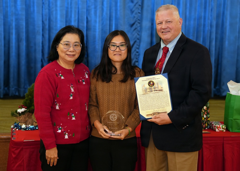 Dr. Dao Ho of Dallas named NAMRU San Antonio Civilian of the Year