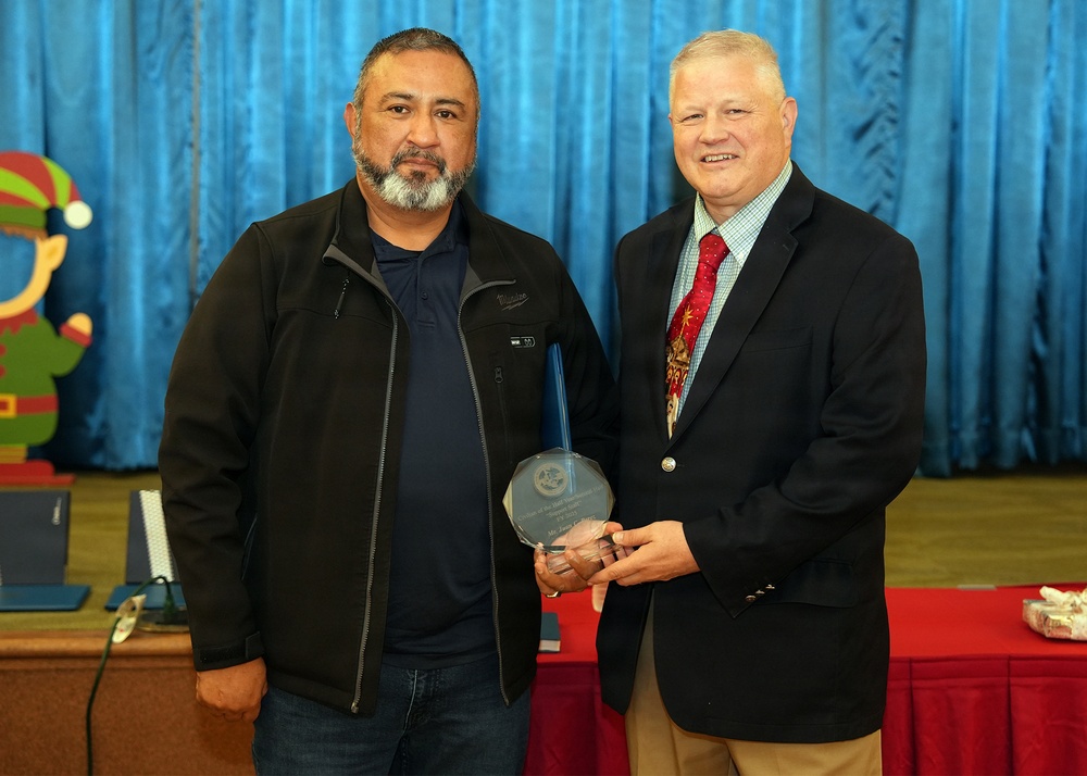 Juan Perez of San Antonio named NAMRU San Antonio Civilian of the Half Year