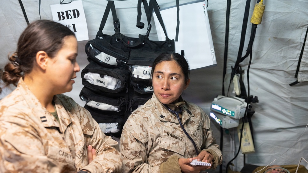 Sailors conduct CBRN and TCCC training during Exercise Steel Knight 25