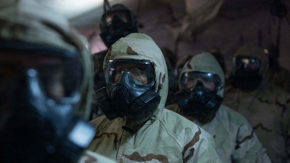 Sailors conduct CBRN and TCCC training during Exercise Steel Knight 25