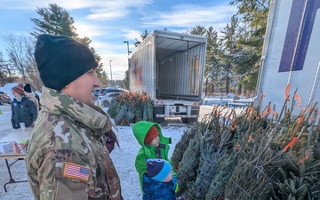 Trees for Troops brings holiday cheer to Fort Drum Soldiers, families